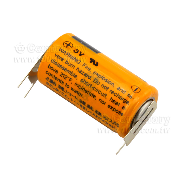 不可充電PLC鋰電池 3V/2000mAh - 110296 產品圖片