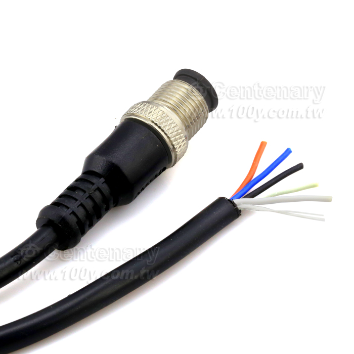 Straight 5P Male Head M12 Waterproof Sensor Cable - 166117 Product Image