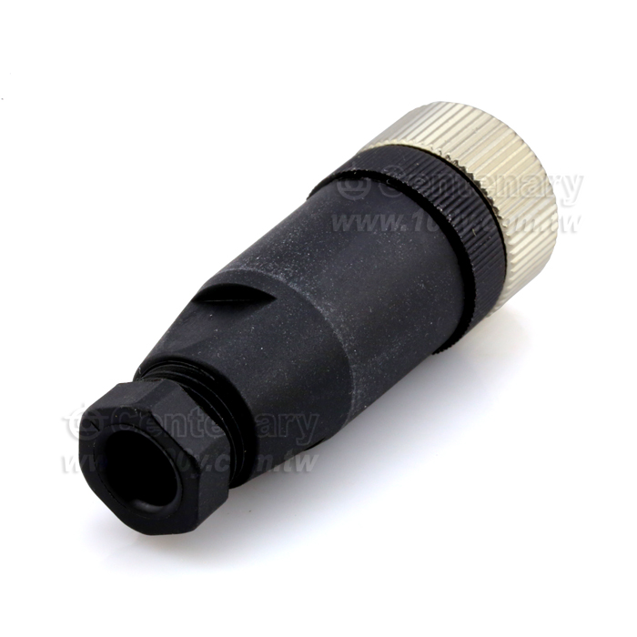 Straight 8P Female Head M12 Sensor Waterproof Connector - 112293 Product Image