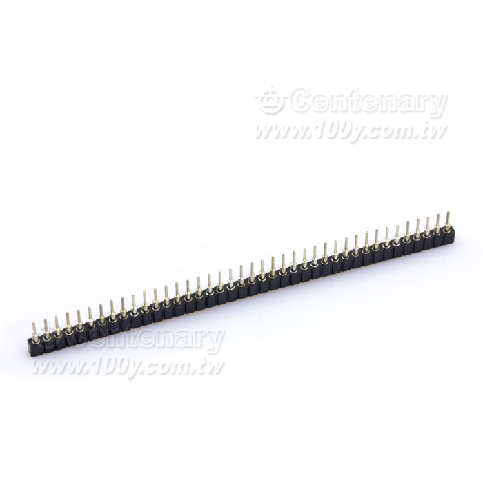 2.0mm圓短針母單排座 40 Pin - 110116 產品圖片