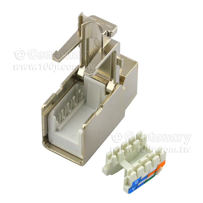 Cat.6免工具 全遮蔽90度 - 110198 產品圖片
