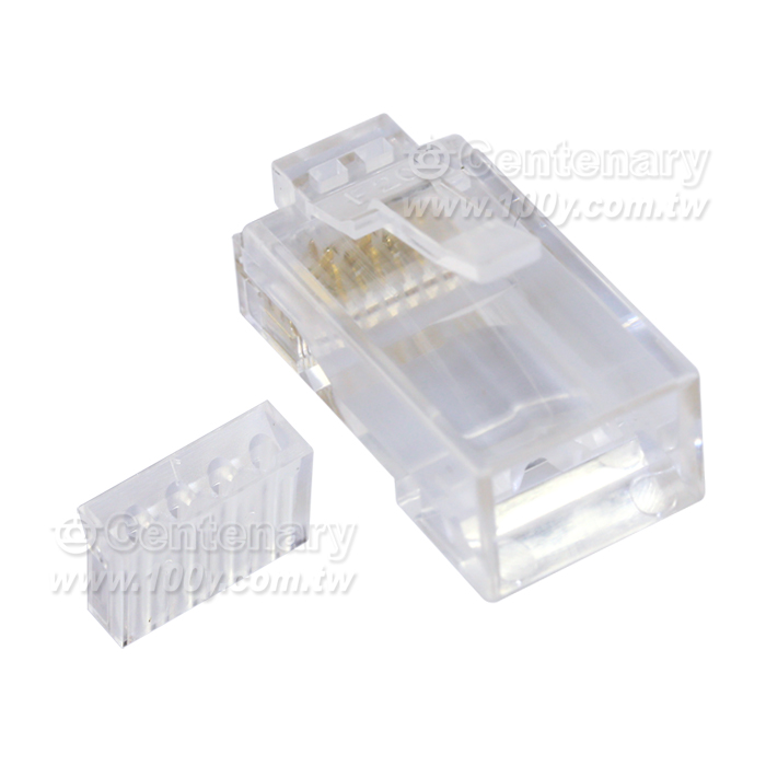 Cat.6 RJ45 8P8C 三叉PLUG - 103611 產品圖片