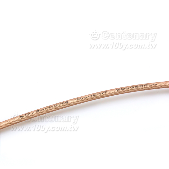 同軸電纜線 30AWG (單編織網)7/0.102mm - 89313 產品圖片