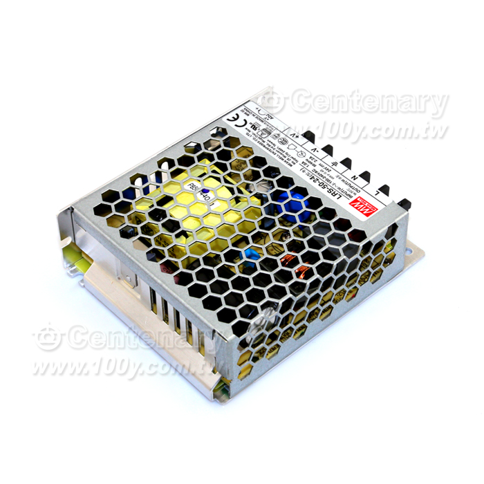 MEAN WELL_50W Single Output Switching Power Supply - 109709 Product Image