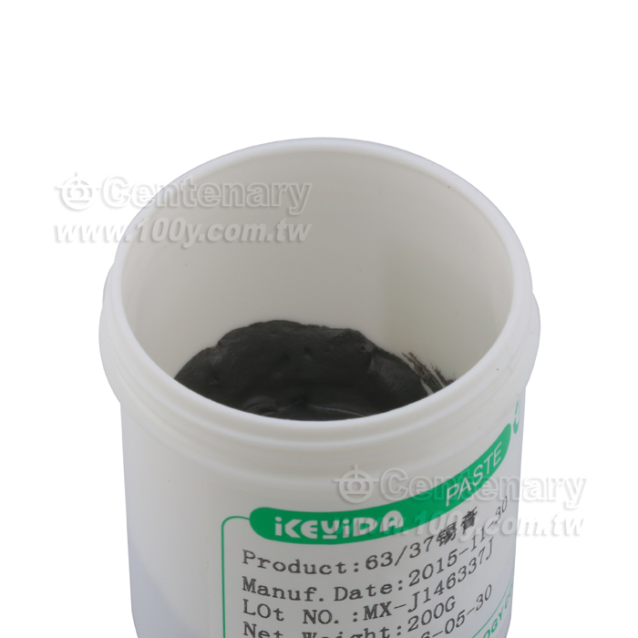 中溫有鉛錫膏 熔點:183℃ 200g - 110499 產品圖片