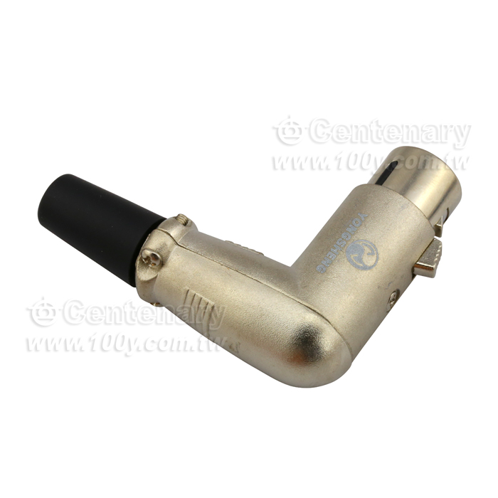 3芯彎卡儂母頭XLR直角平衡卡農母頭 - 110410 產品圖片