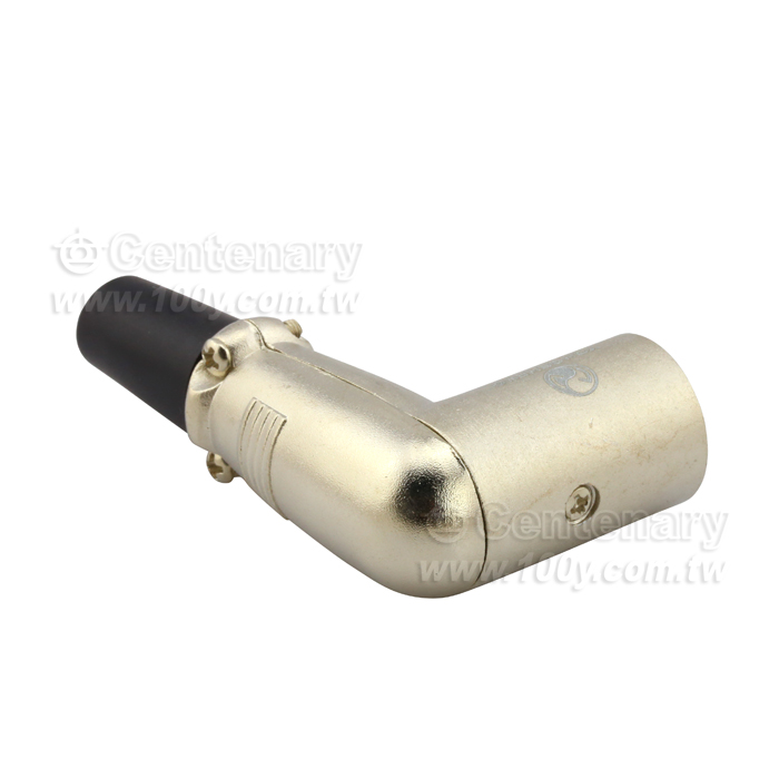 3P XLR Male Bend Right Angle XLR Balanced XLR Male - 110412 Product Image