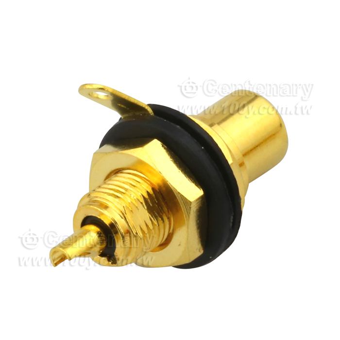 RCA Plug Connector-Gold Flash - 110422 Product Image