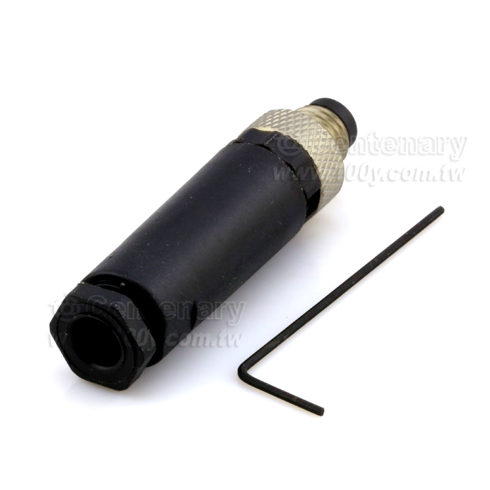 4P Male M8 Sensor Waterproof Connector - 110671 Product Image