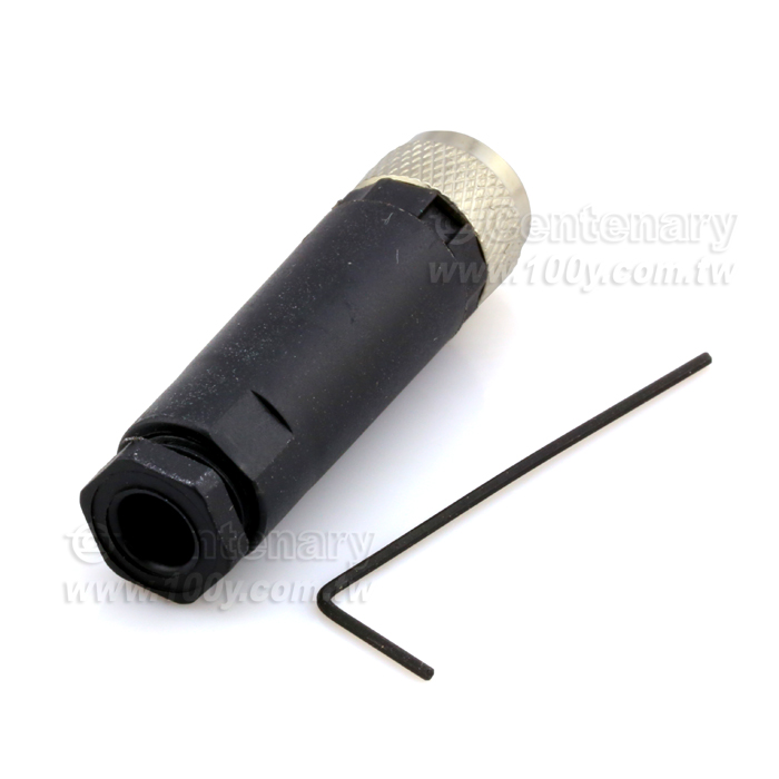 4P Female M8 Sensor Waterproof Connector - 110672 Product Image