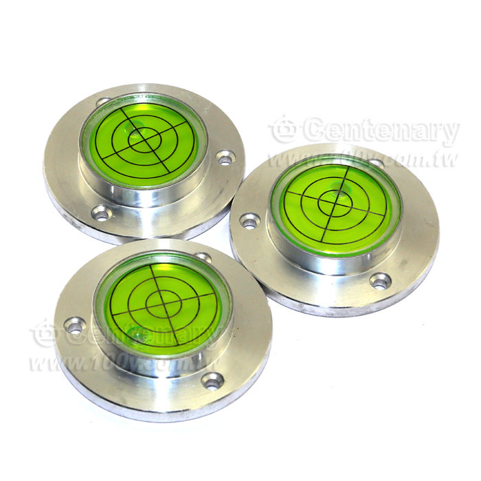 金屬萬嚮水准器直徑銀白色 - 106164 產品圖片