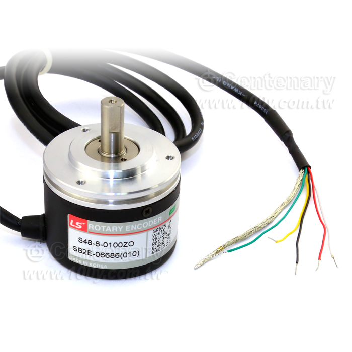 Metronixψ48mm 軸徑:ψ8 12-24V旋轉編碼器 - 106820 產品圖片