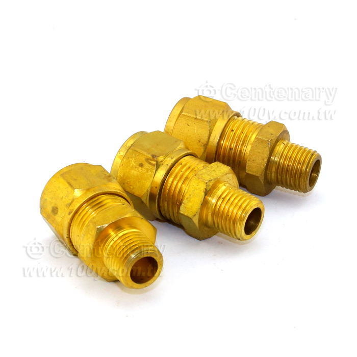 1/4T*1/2S 銅仁式銅管直接頭 - 106681 產品圖片