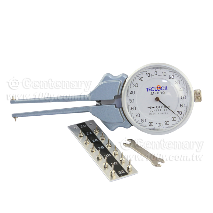 針盤式內測卡規 0.01mm - 106901 產品圖片