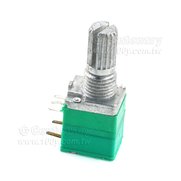 單聯帶開關電位器 5Kohm ±20% - 106915 產品圖片