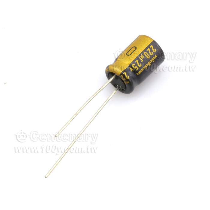 220uF/25V ±20% - 110847 產品圖片
