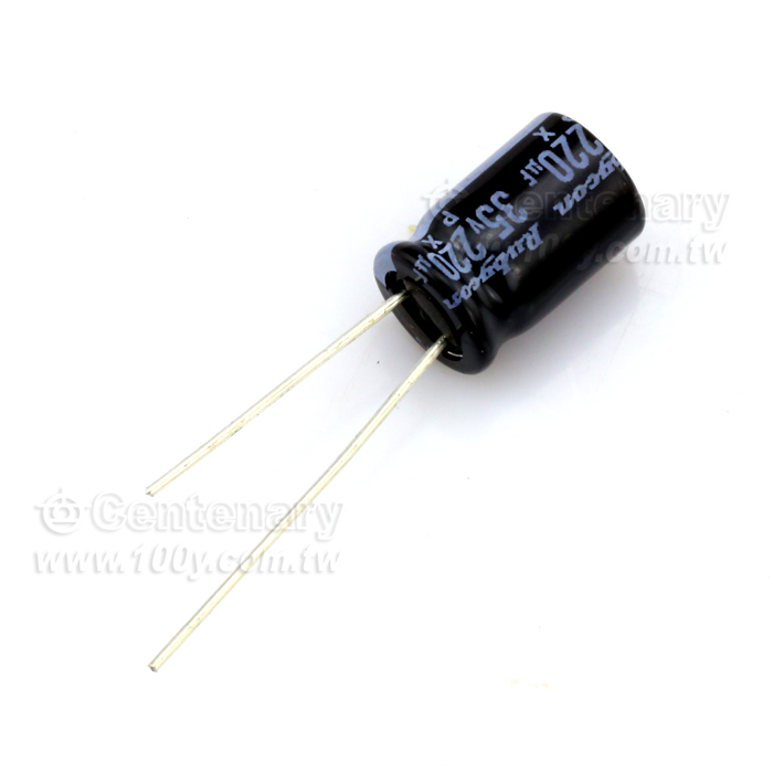 電容 220uF/35V ±20% 105℃【ROHS】 - 83365 產品圖片