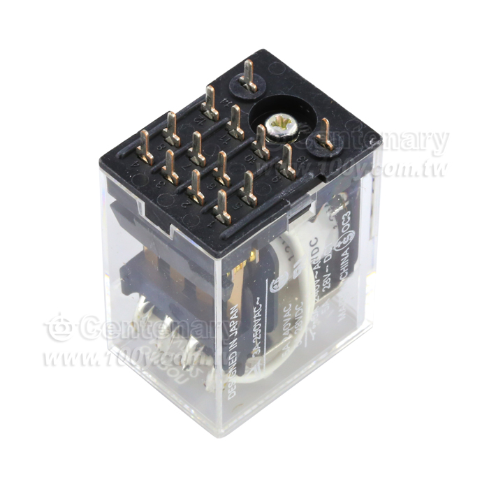 Miniature Power Relays With Built-in CR Circuits and Operation - 92990 Product Image