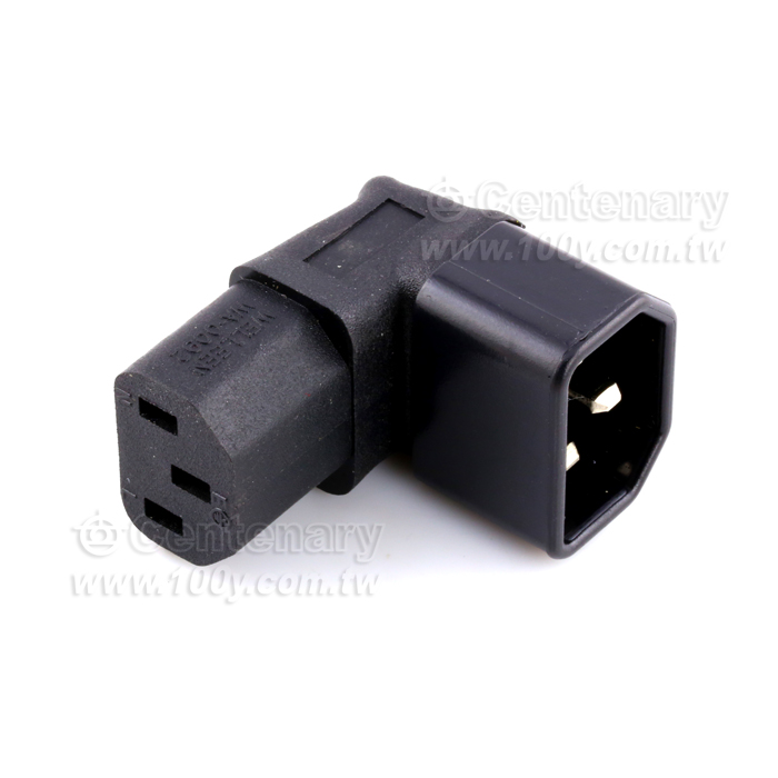 Right Angle 90 Degrees Font Product Conversion Plug - 111104 Product Image