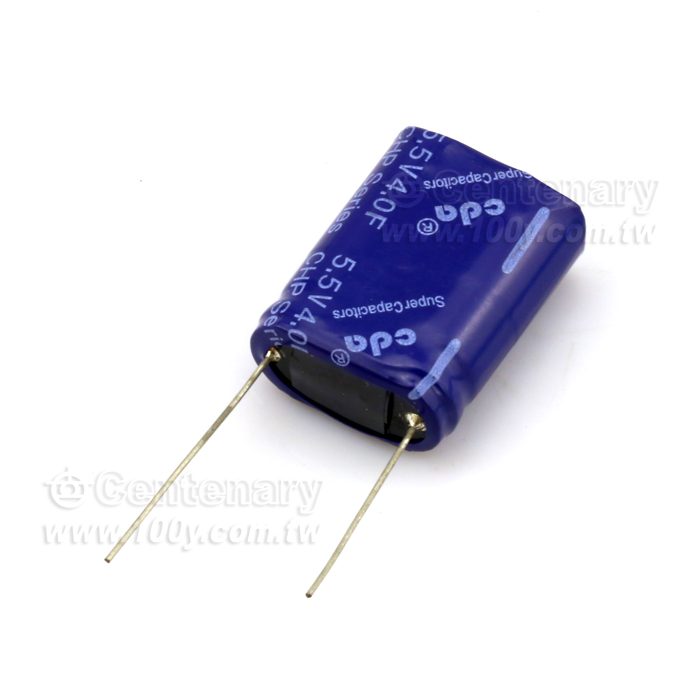 法拉電容 4F/5.5V 20*10*27mm - 111868 產品圖片