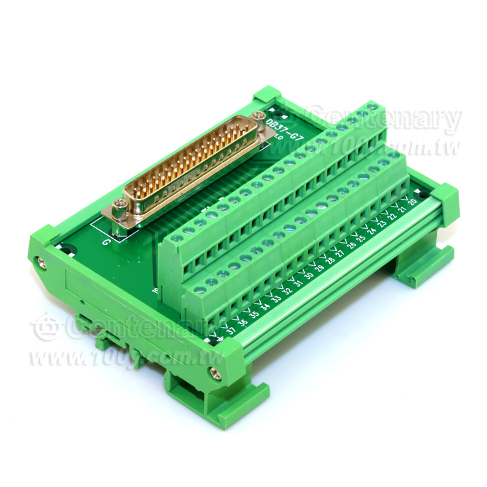DB37 to DR37 Male Forward Terminal Terminal - 111727 Product Image