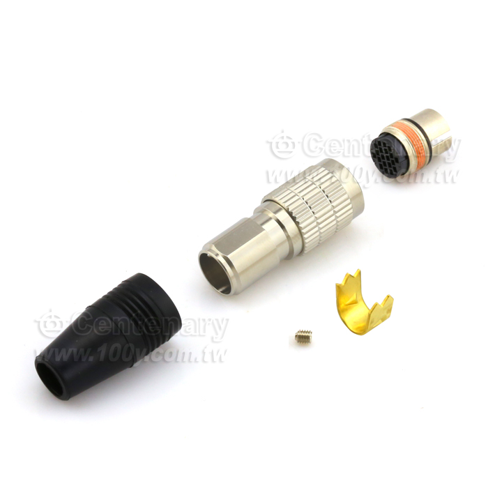 HRS_HR25 Series World's Smallest Pound Type Multiple Contact Connector - 111940 Product Image