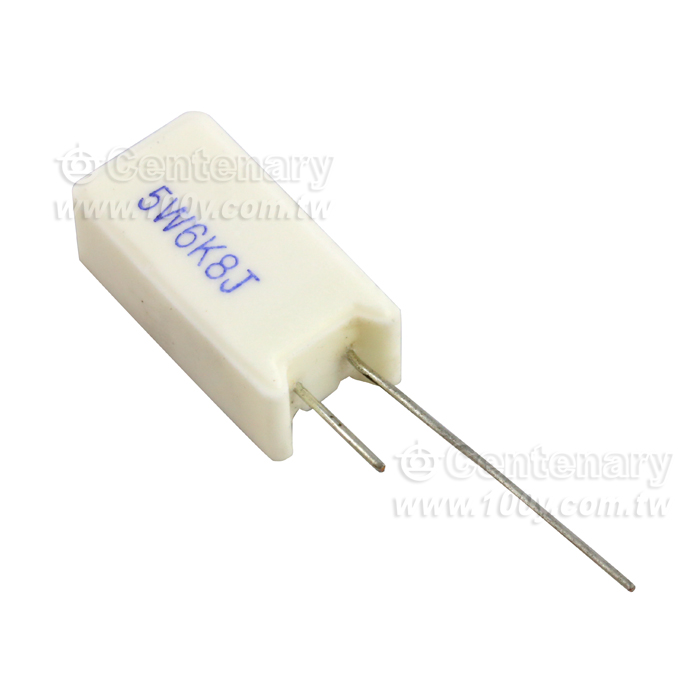 立式水泥電阻 5W 6.8Kohm - 112151 產品圖片