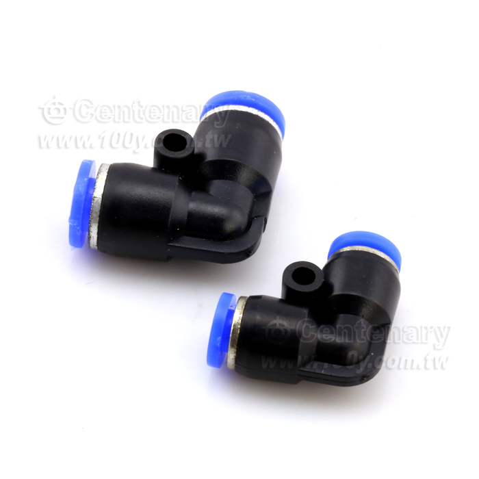 氣管彎頭L型快速接頭 6mm - 112466 產品圖片