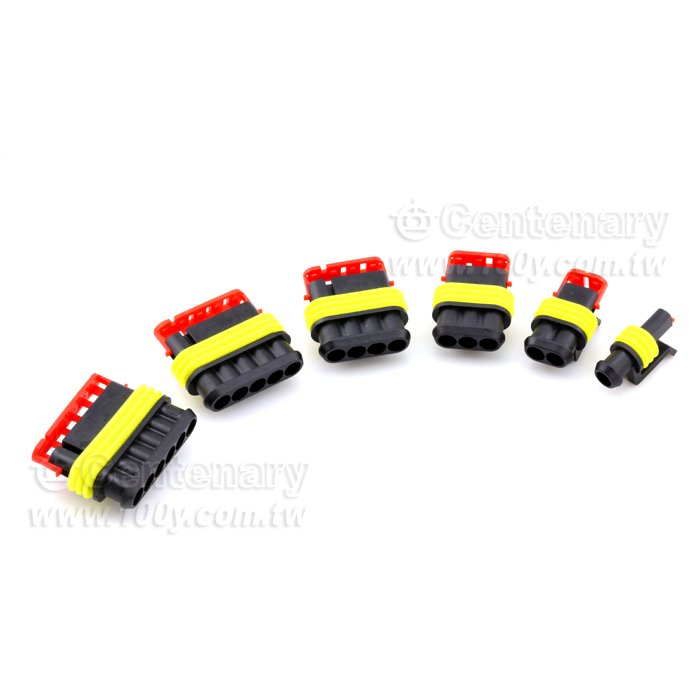 12 V / 24 V, 5 Position, Automotive Housing for Female Terminals - 112412 Product Image
