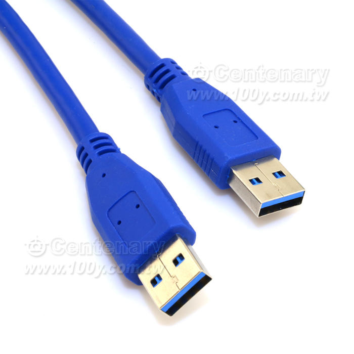 USB 3.0 A公/A公 傳輸線 1.8M (藍色) - 112714 產品圖片