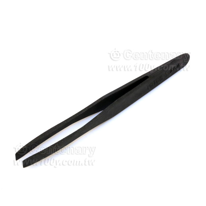 塑膠導電纖維頭鑷子 116mm - 112236 產品圖片