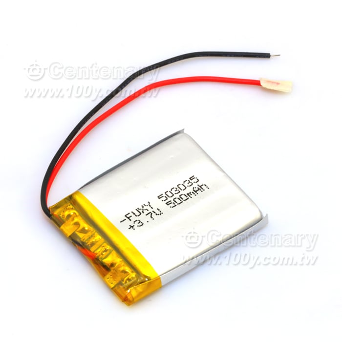 聚合物鋰充電電池 320mAh/3.7V - 112764 產品圖片