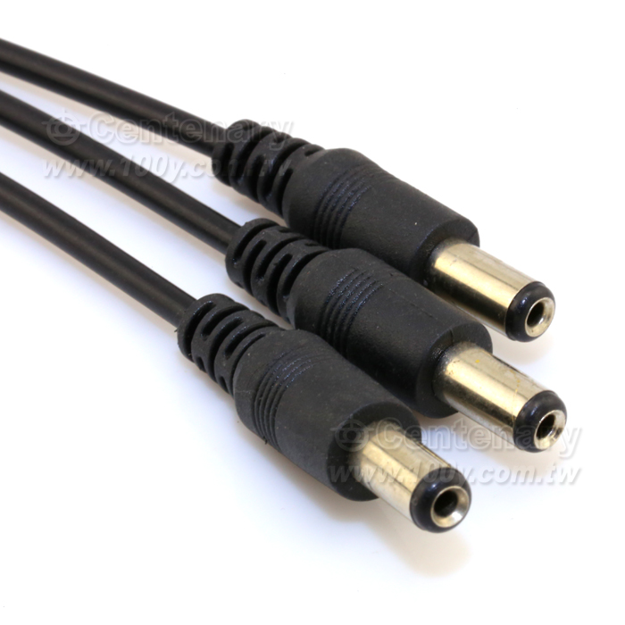 DC5.5*2.1 一分三電源線 - 112783 產品圖片