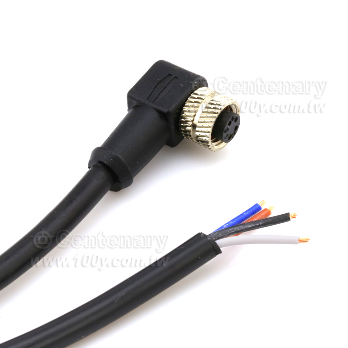 4P Female M8 Sensor Waterproof Cable - 120506 Product Image