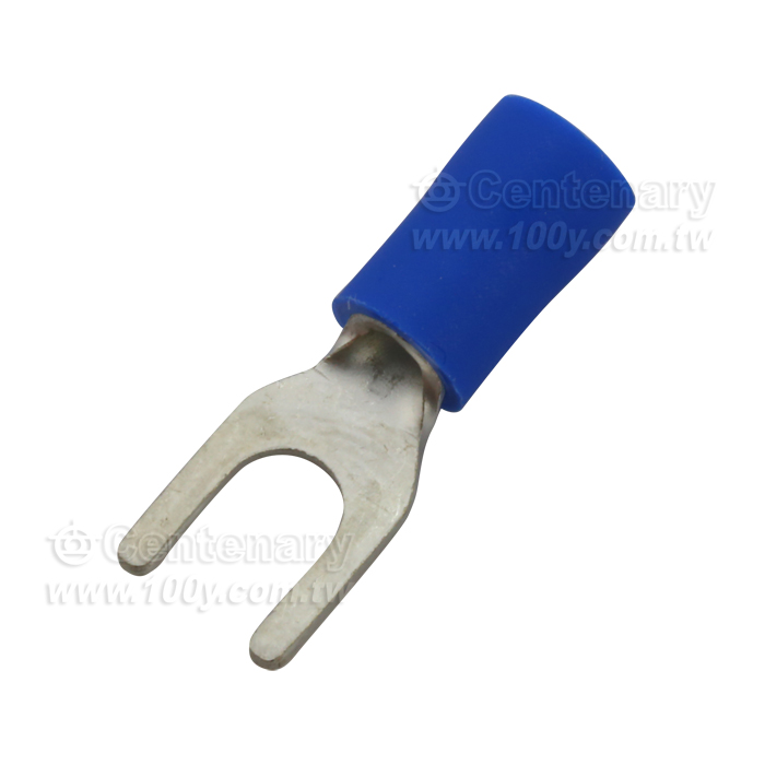 Y type terminal with blue jacket - 113097 Product Image