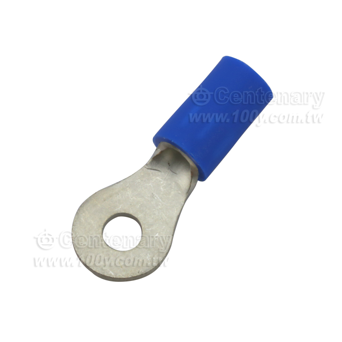 Solderless Terminal Ring Tongue (R Type) Vinyl-Insulated (Flared) - 112370 Product Image