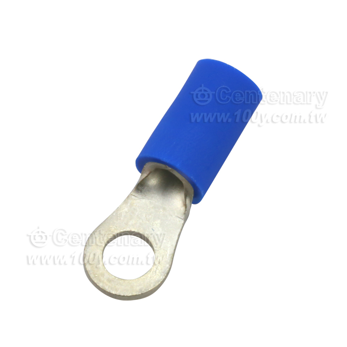 Solderless Terminal Ring Tongue (R Type) Vinyl-Insulated (Flared) - 112371 Product Image