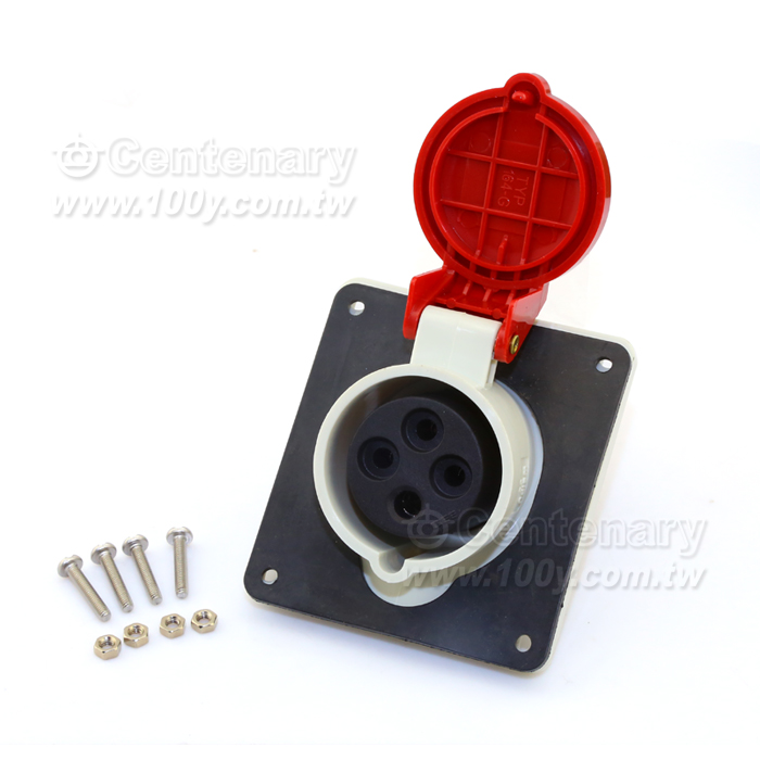 4P/16A 400VAC IP44 母插座 - 30460 產品圖片