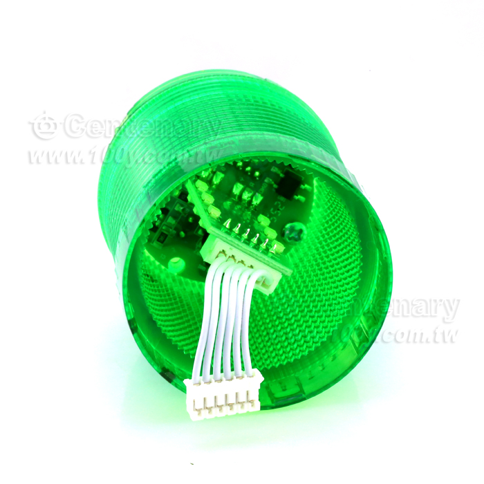 φ50 LED警示燈/長亮/綠/24V (ROHS) - 60088 產品圖片