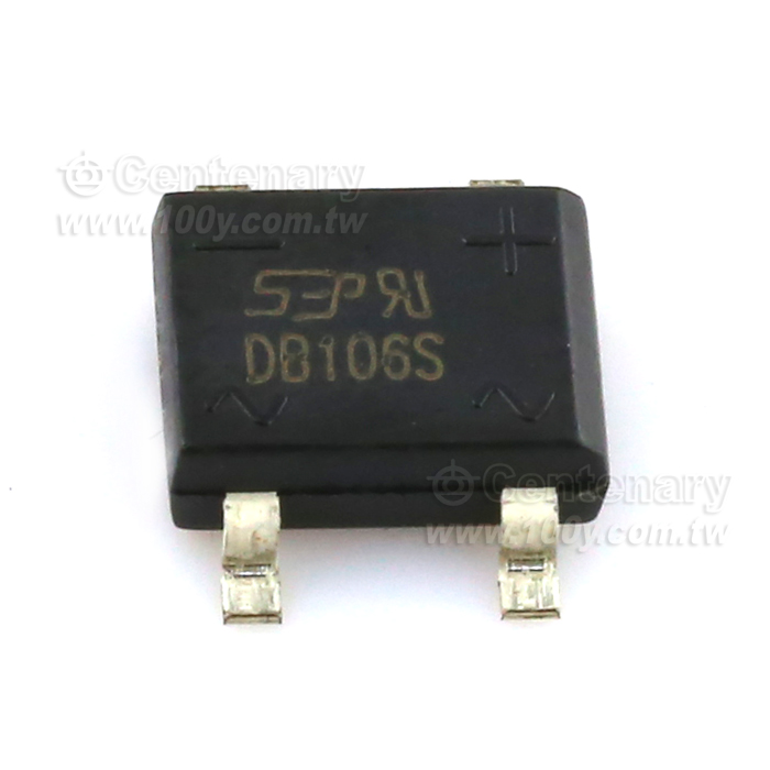 1A Single-Phase Glass Passivated Bridge Rectifier - 113256 Product Image