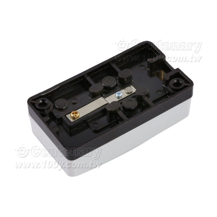 H型附接地雙連明插座15A/125V - 13012 產品圖片