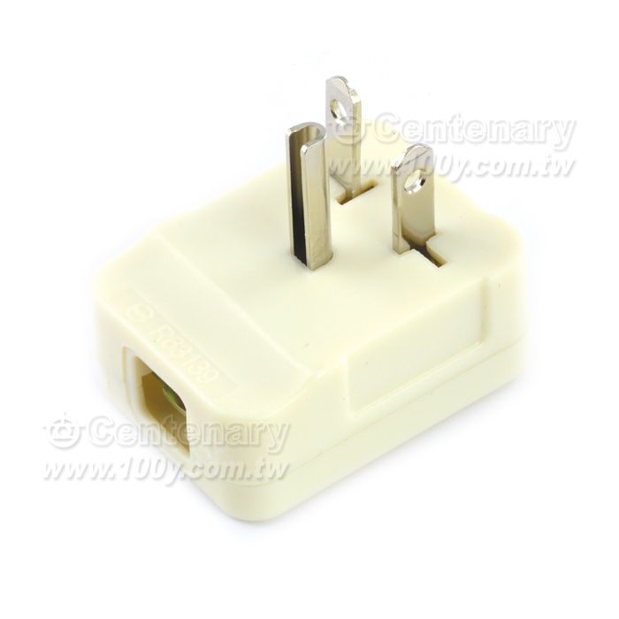T型附接地明插頭 20A/250V - 53328 產品圖片