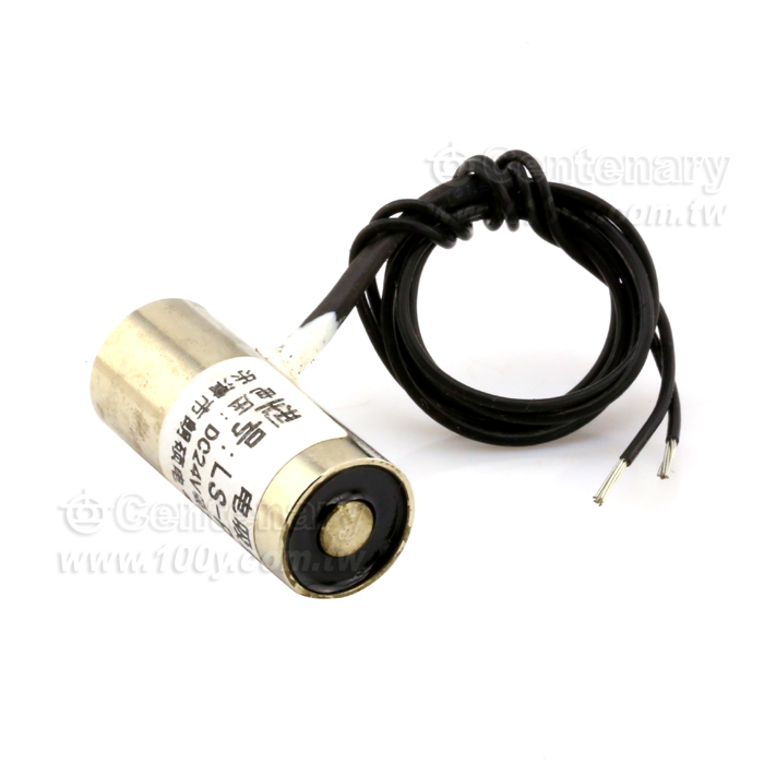直流吸盤式電磁鐵6V D:13mm H:30mm 吸力:1KG - 142907 產品圖片