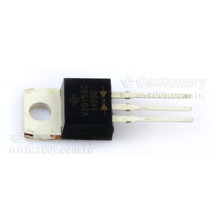 Dual High Voltage Trench MOS Barrier Schottky Rectifier - 113379 Product Image