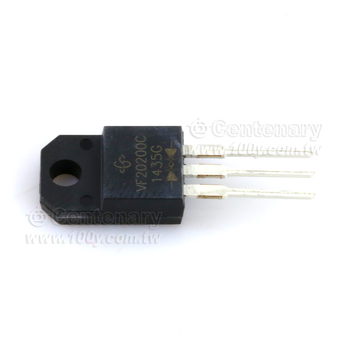 Dual High Voltage Trench MOS Barrier Schottky Rectifier - 113382 Product Image