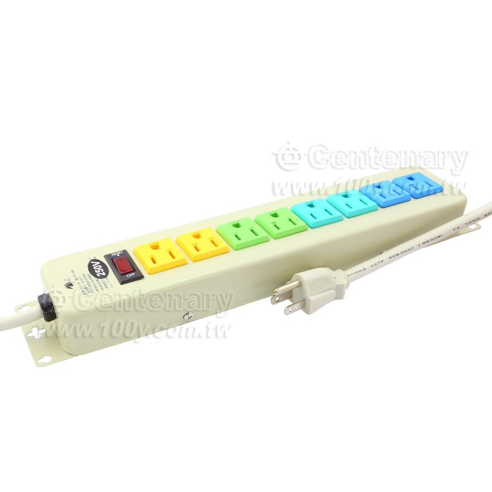 AC Power Strips 15Ft. 220V/15A - 106782 Product Image