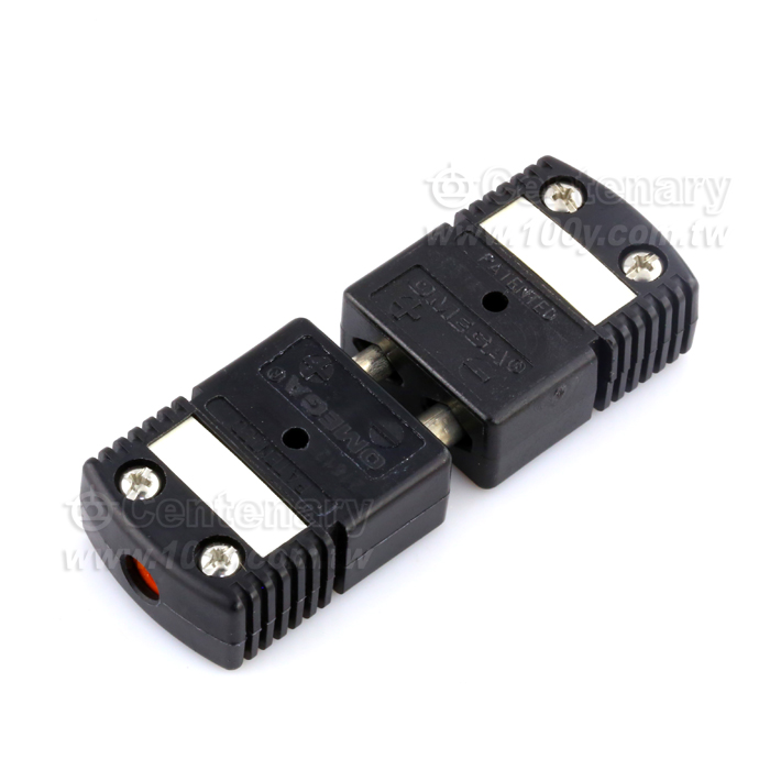 J Type 熱電偶插頭 公+母 (黑) - 113438 產品圖片