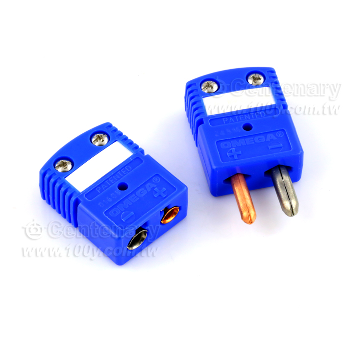 T Type 熱電偶插頭 公+母 (藍) - 113437 產品圖片