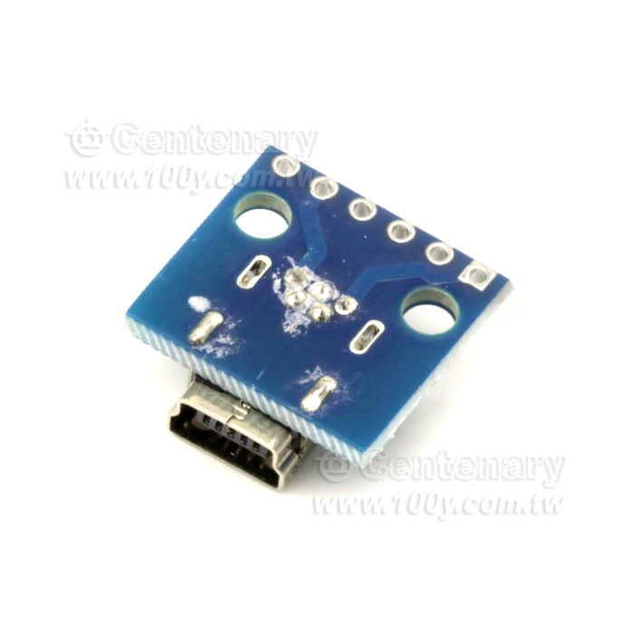 MiniUSB Female Socket+Adapter Plate - 113460 Product Image