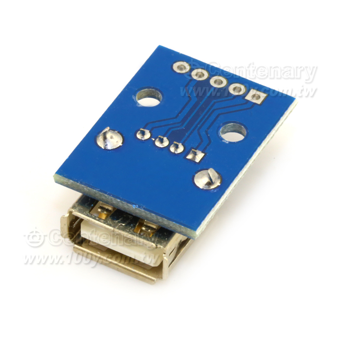 USB2.0-A母座+轉接板 - 113470 產品圖片